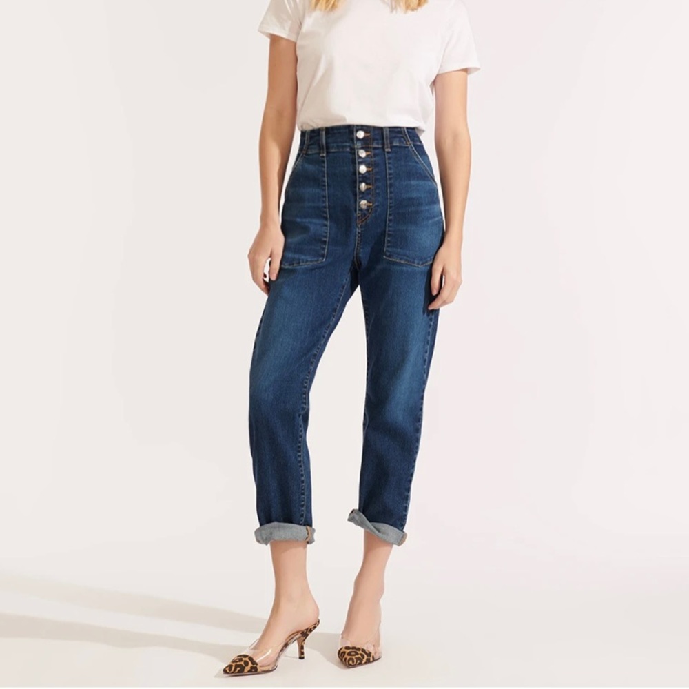 Veronica Beard Arya Cargo Jeans